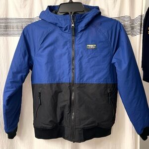 L.L. Bean Kids Insulated Jacket in Blue and Black